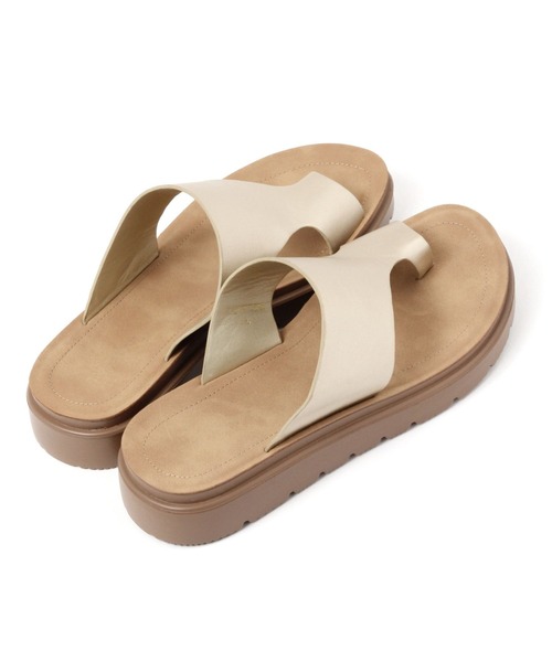 studio CLIP（スタディオクリップ）の「かる楽トングサンダル（サンダル・レディース・ブラック/ゴールド/その他3/ブラウン・SMALL/MEDIUM/LARGE）」の8枚目の写真