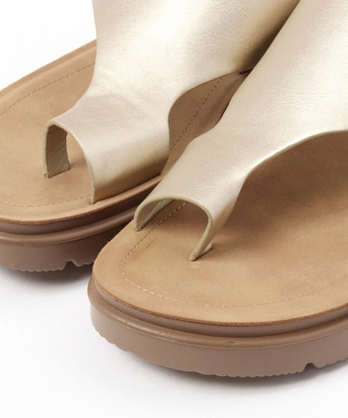 studio CLIP（スタディオクリップ）の「かる楽トングサンダル（サンダル・レディース・ブラック/ゴールド/その他3/ブラウン・SMALL/MEDIUM/LARGE）」の11枚目の写真