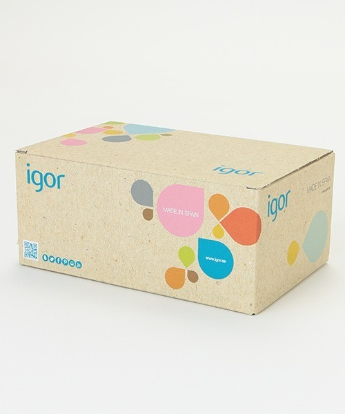 petit main(プティマイン)の「igor NICO CARAMELO(スニーカー・キッズ・ライトピンク/アイボリー/ブルーグリーン・17cm/16cm/15cm)」の9枚目の写真