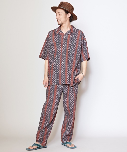 チャイハネ（チャイハネ）の「【チャイハネ】プロバンスMEN'Sパンツ（その他パンツ・メンズ・ブラック/イエロー/パープル・FREE）」の5枚目の写真