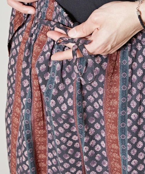 チャイハネ（チャイハネ）の「【チャイハネ】プロバンスMEN'Sパンツ（その他パンツ・メンズ・ブラック/イエロー/パープル・FREE）」の9枚目の写真