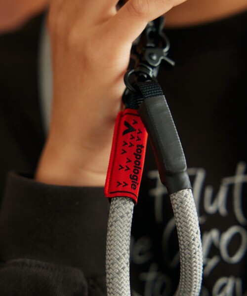 Topologie（トポロジー）の「Topologie/トポロジー 10mm Rope Strap 2.0/ 10ミリロープストラップ 2.0(ストラップ単体)（スマホグッズ・レディース・グレー/レッド/ブラック/その他9/ブルーグリーン/キャメル・ONE SIZE）」の7枚目の写真