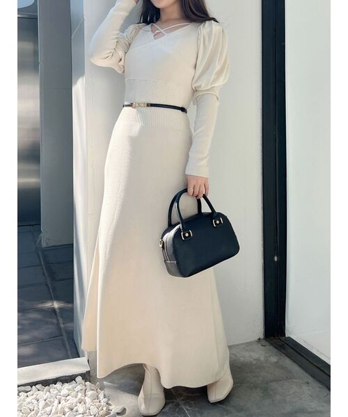 MERCURYDUO（マーキュリーデュオ）の「ビット付細ベルト（ベルト・レディース・アイボリー/ブラック/ダークブラウン/ブラウン/レッド・FREE）」の11枚目の写真