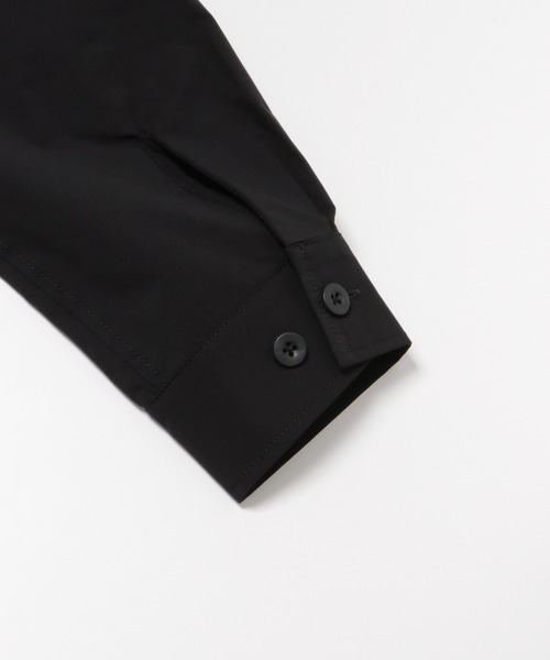 URBAN RESEARCH（アーバンリサーチ）の「『撥水/速乾』『UR TECH POLIsh POLI』マルチミリタリーシャツ（シャツ/ブラウス・メンズ・オリーブ/ブラック・MEDIUM/LARGE）」の7枚目の写真