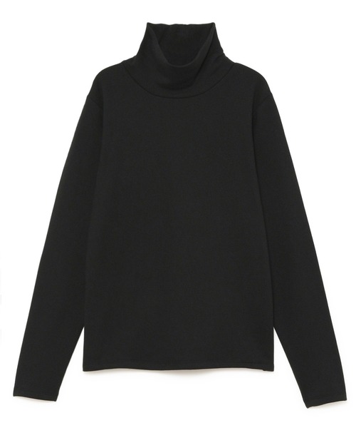 for/c(フォーシー)の「裏起毛ハイネックプルオーバー【サスティナブル】(Tシャツ/カットソー・レディース・アイボリー/ブラック・L/M/LL)」の13枚目の写真