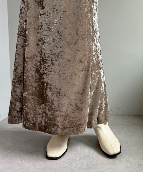 DISCOAT（ディスコート）の「《S~XLサイズ》ストレッチショートブーツ（ブーツ・レディース・ブラック/ベージュ/アイボリー・X-LARGE/SMALL/MEDIUM/LARGE）」の4枚目の写真