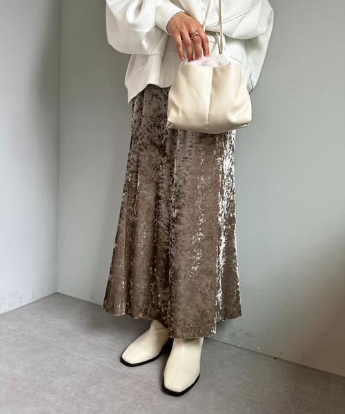 DISCOAT（ディスコート）の「《S~XLサイズ》ストレッチショートブーツ（ブーツ・レディース・ブラック/ベージュ/アイボリー・X-LARGE/SMALL/MEDIUM/LARGE）」の8枚目の写真