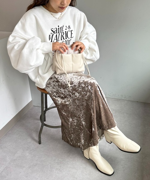 DISCOAT（ディスコート）の「《S~XLサイズ》ストレッチショートブーツ（ブーツ・レディース・ブラック/ベージュ/アイボリー・X-LARGE/SMALL/MEDIUM/LARGE）」の9枚目の写真