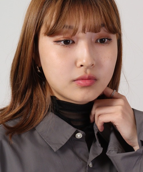 FUNALIVE（ファンアライブ）の「je crois soi 段メロウシルクネック（ネックウォーマー/スヌード・レディース・ホワイト/ブラック・FREE）」の6枚目の写真