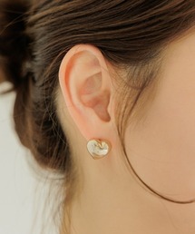 flower | ハートイヤリング(イヤリング)