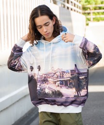 WEGO | WEGO/総柄BIGプルパーカー(パーカー)