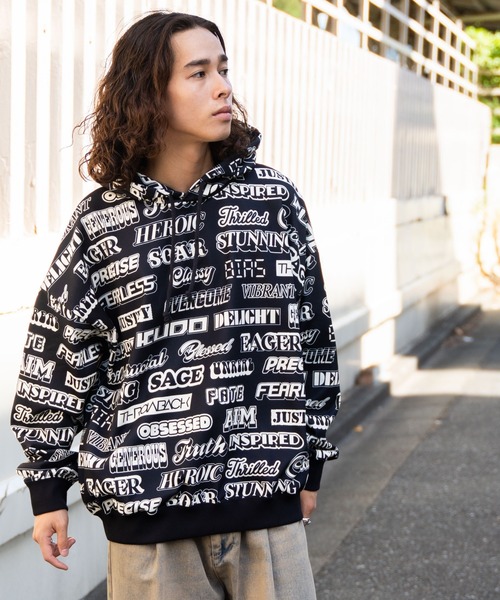 WEGO（ウィゴー）の「WEGO/総柄BIGプルパーカー（パーカー・メンズ・その他1/その他2/その他3/その他4/その他8/その他7/その他9/その他5/その他6・LARGE/MEDIUM）」の17枚目の写真