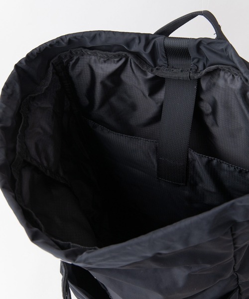BEN DAVIS（ベンデイビス）の「【BEN DAVIS/ベンデイビス】　ナイロンストリングバックパック BDW-8325（バックパック/リュック・メンズ・チャコールグレー/ブラック/ベージュ・FREE）」の10枚目の写真