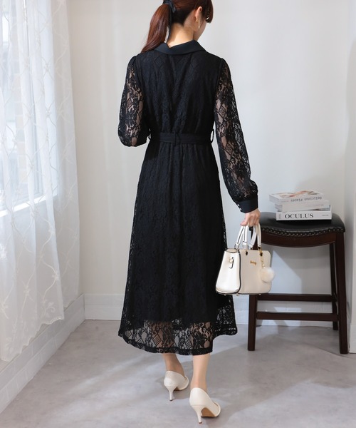 pumpkin port（パンプキンポート）の「リボンベルト付 総レース