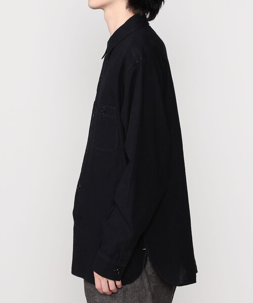 Buzz Rickson's(バズリクソンズ)の「BUZZ RICKSON'S | ブラックシャンブレー ユーティリティーシャツ MEN(シャツ/ブラウス・メンズ・ブラック・XL/XXL)」の10枚目の写真