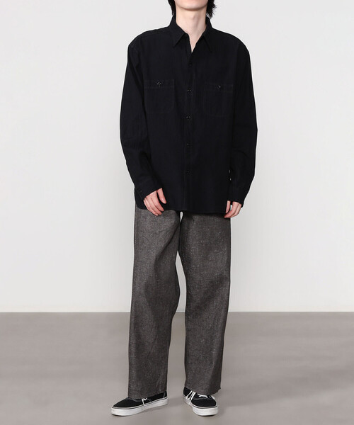 Buzz Rickson's(バズリクソンズ)の「BUZZ RICKSON'S | ブラックシャンブレー ユーティリティーシャツ MEN(シャツ/ブラウス・メンズ・ブラック・XL/XXL)」の12枚目の写真