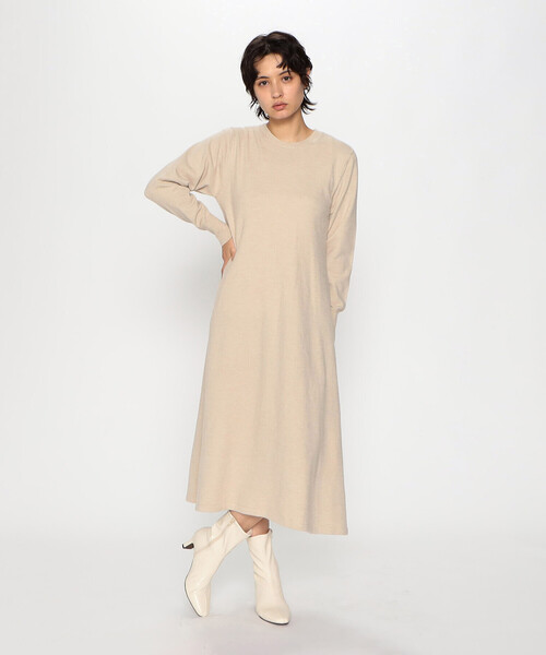 COMME CA ISM（コムサイズム）の「ニットワンピース（ワンピース・レディース・ブラック/ベージュ・FREE）」の21枚目の写真