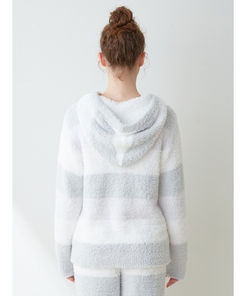 gelato pique（ジェラートピケ）の「ジェラート3ボーダーパーカ（ルームウェア/パジャマ・レディース・ピンク/ミント/イエロー・FREE）」の18枚目の写真