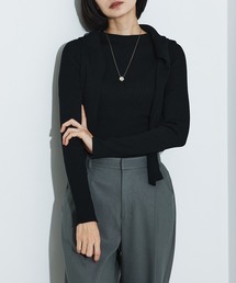 qualite | シームレスボートネックニット(ニット/セーター)