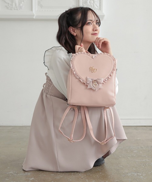 ピンクラリマー 特大ハート♡シルバー925 チャーム 希少 高品質 両面