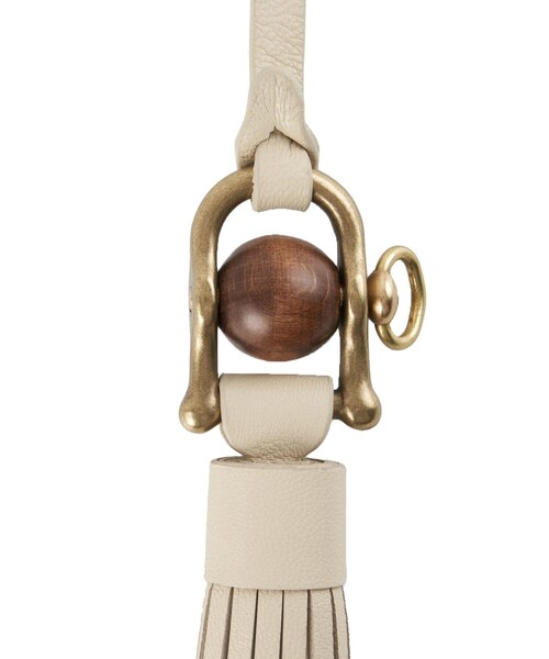 TOFF&LOADSTONE(トフアンドロードストーン)の「タッセルチャーム(キーケース/キーアクセサリー・レディース・キャメル/ホワイト系/ブラック/サックスブルー・00)」の22枚目の写真