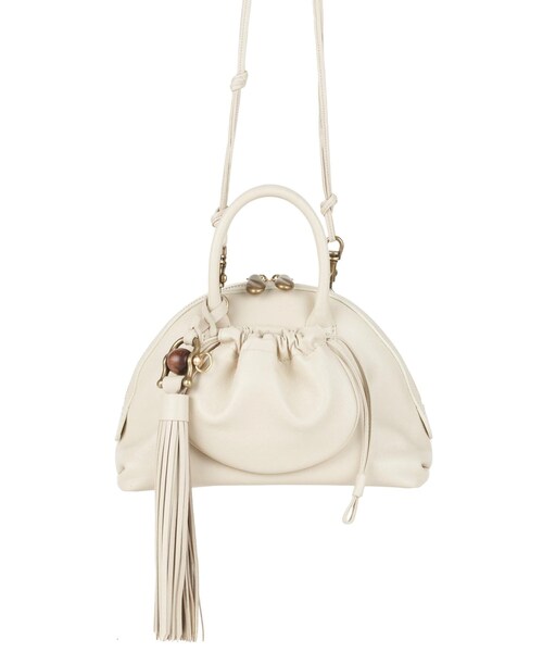 TOFF&LOADSTONE(トフアンドロードストーン)の「タッセルチャーム(キーケース/キーアクセサリー・レディース・キャメル/ホワイト系/ブラック/サックスブルー・00)」の20枚目の写真