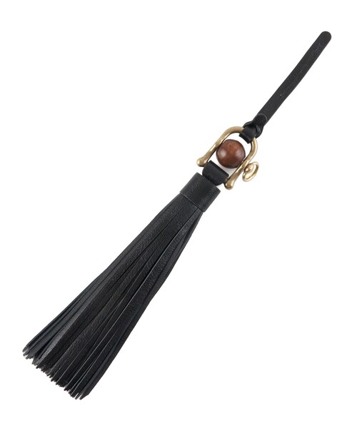 TOFF&LOADSTONE(トフアンドロードストーン)の「タッセルチャーム(キーケース/キーアクセサリー・レディース・キャメル/ホワイト系/ブラック/サックスブルー・00)」の17枚目の写真