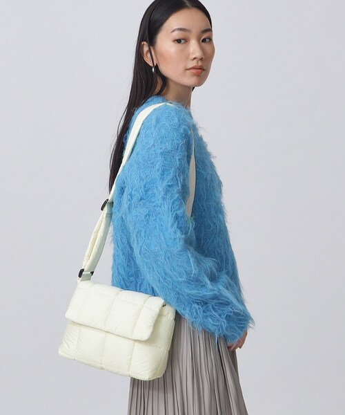 GALLEST（ギャレスト）の「スクエアキルトショルダー（ショルダーバッグ・レディース・ブルー/オフホワイト/ブラック・00）」の10枚目の写真