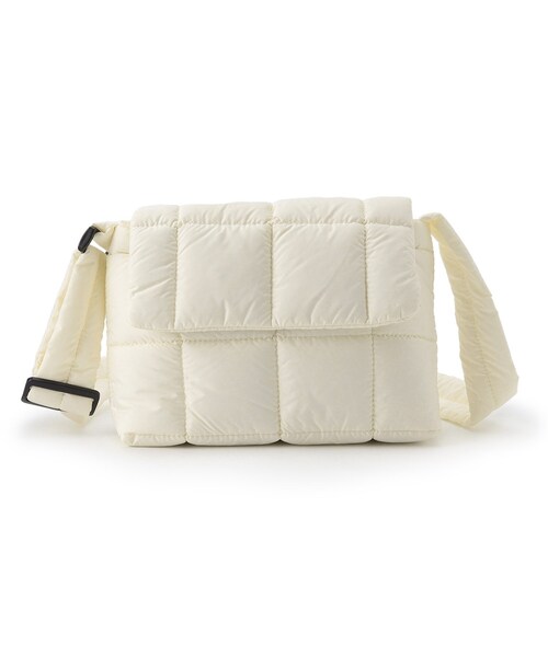 GALLEST（ギャレスト）の「スクエアキルトショルダー（ショルダーバッグ・レディース・ブルー/オフホワイト/ブラック・00）」の16枚目の写真