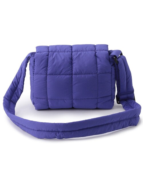 GALLEST（ギャレスト）の「スクエアキルトショルダー（ショルダーバッグ・レディース・ブルー/オフホワイト/ブラック・00）」の5枚目の写真