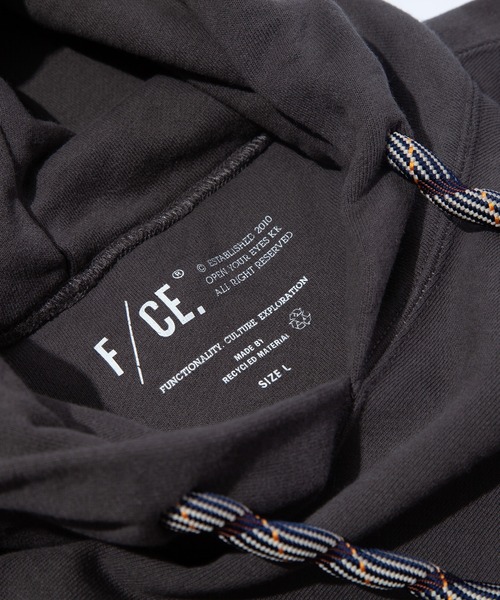 F/CE. （エフシーイー）の「F/CE. RE SWEAT HOODIE / エフシーイー リスウェット フーディー（パーカー・メンズ・チャコール/ミント/オリーブ/アイボリー・SMALL/MEDIUM/LARGE）」の16枚目の写真