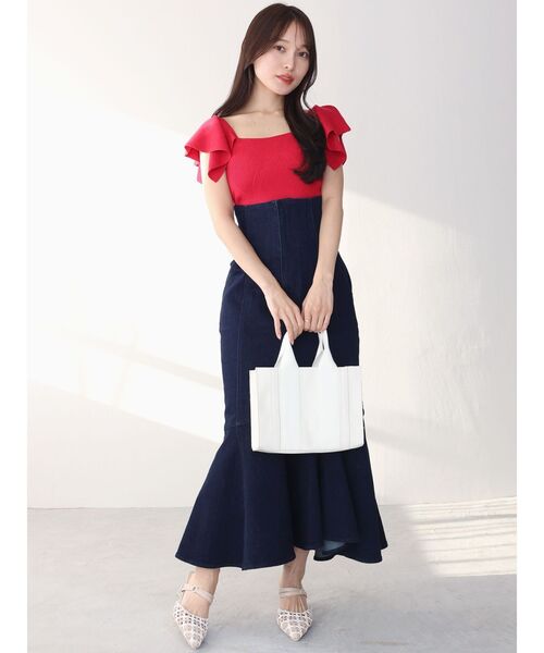 Chloe ニット 2点セット♡ Chaos ニット セーター Chaos(カオス)/シルクコンリリー 2WAY V