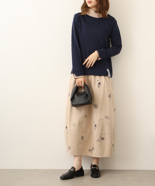 EMAGO 袖切替えﾀｰﾄﾙ（Tシャツ/カットソー）｜Emago（イマゴ）の