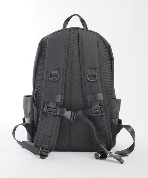 Honeys（ハニーズ）の「多ポケットリュック（バックパック/リュック・レディース・ブラック×グレー/ブラック×ホワイト/ブラック×パープル・FREE）」の12枚目の写真