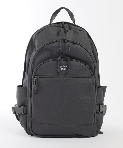 Honeys（ハニーズ）の「多ポケットリュック（バックパック/リュック・レディース・ブラック×グレー/ブラック×ホワイト/ブラック×パープル・FREE）」の15枚目の写真