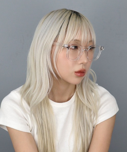 4INT.（フォイント）の「ウェリントンフレーム メガネ / UVカット（メガネ・メンズ・ブラウン/ブラック/クリア・FREE）」の9枚目の写真