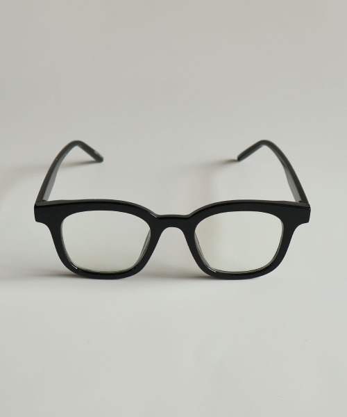 4INT.（フォイント）の「ウェリントンフレーム メガネ / UVカット（メガネ・メンズ・ブラウン/ブラック/クリア・FREE）」の10枚目の写真