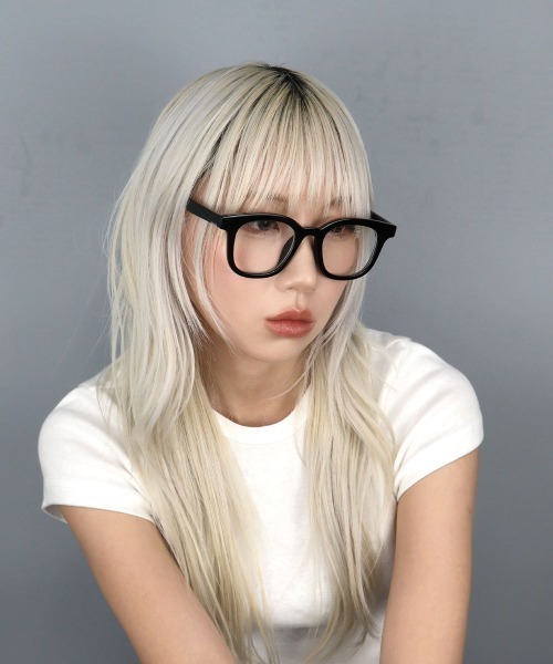 4INT.（フォイント）の「ウェリントンフレーム メガネ / UVカット（メガネ・メンズ・ブラウン/ブラック/クリア・FREE）」の14枚目の写真