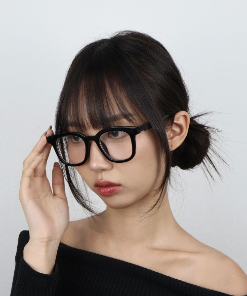 4INT.（フォイント）の「ウェリントンフレーム メガネ / UVカット（メガネ・メンズ・ブラウン/ブラック/クリア・FREE）」の22枚目の写真