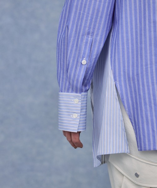 PUBLIC TOKYO（パブリックトウキョウ）の「長袖シャツ（シャツ/ブラウス・レディース・サックスブルー・FREE）」の10枚目の写真