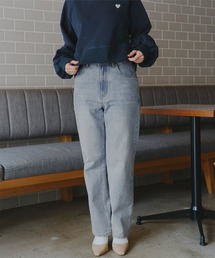 titivate | ハイウエストストレートデニムパンツ(デニムパンツ)