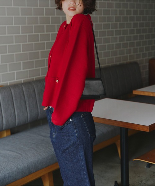 titivate（ティティベイト）の「ハイウエストストレートデニムパンツ（デニムパンツ・レディース・ライトブルー/インディゴブルー・XS/L/TM/S/M）」の14枚目の写真