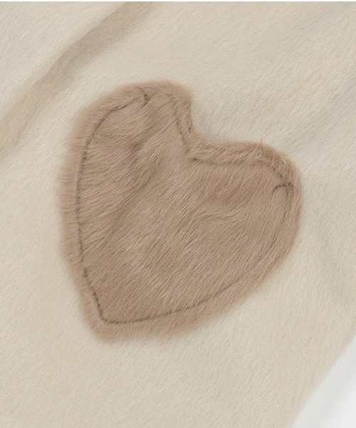 petit main（プティマイン）の「ハートポケットコート（ダッフルコート・キッズ・ブラック/アイボリー・90cm/120cm/100cm/110cm/130cm/80ｃｍ）」の14枚目の写真