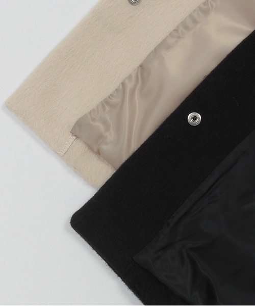 petit main（プティマイン）の「ハートポケットコート（ダッフルコート・キッズ・ブラック/アイボリー・90cm/120cm/100cm/110cm/130cm/80ｃｍ）」の17枚目の写真