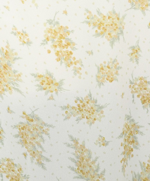 mysty woman(ミスティウーマン)の「ミモザ柄ブラウス 104211(シャツ/ブラウス・レディース・ブラック/イエロー/ブルー・FREE)」の16枚目の写真