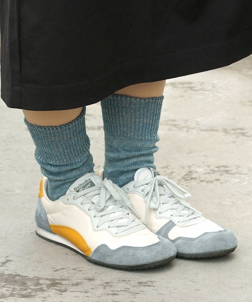 OBSCURE SOCKS W CAMELLIA オブスキュアソックス カメリア レディース