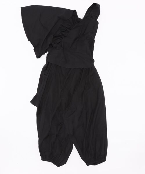 チャイハネ（チャイハネ）の「【チャイハネ】モラバMEN'Sワンショルダーサロペ（つなぎ/オールインワン・メンズ・ブラック/グレー・FREE）」の9枚目の写真
