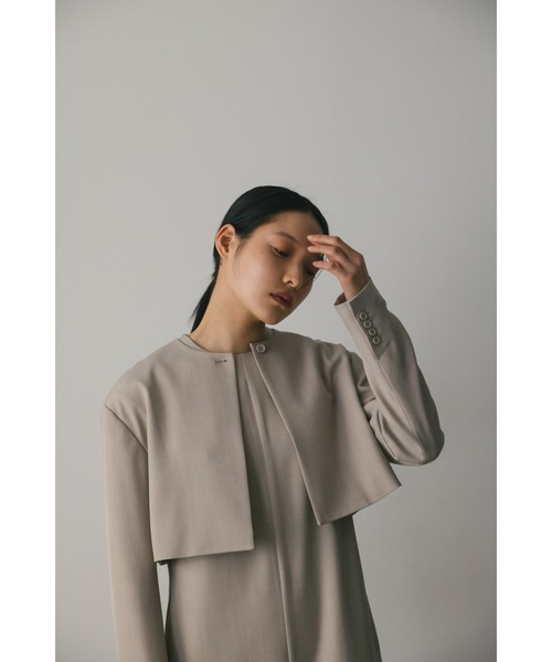 STYLEMIXER（スタイルミキサー）の「ノーカラーショートジャケット