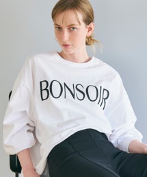 コットンビッグシルエットロゴTシャツ