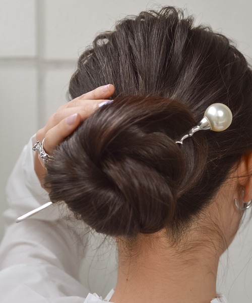 styiro(スタイロ)の「メタルかんざし(その他ヘアアクセサリー・レディース・シルバー系その他/ゴールド系その他/シルバー/ゴールド・FREE)」の2枚目の写真